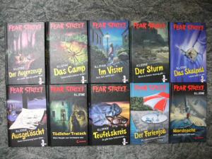 R.L. Stine Fear Street 10 Horror Books YA Book Lot R.L. Stine Fear Street 10 Horror Books YA Book Lot