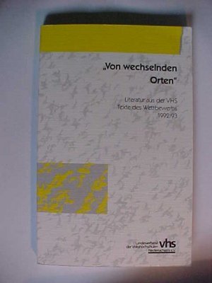 Literatur aus der VHS  1992/93  