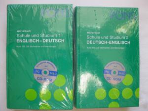 PONS - Wörterbuch Schule und Studium - Englisch (1. Englisch-Deutsch + 2. Deutsch-Englisch) (OVP)