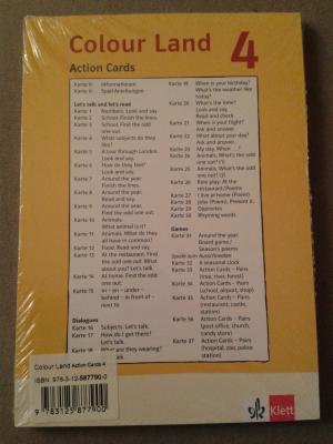 Colour Land  -  Action Cards für das 4. Schuljahr