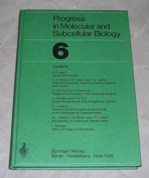 Progress in molecular and subcellular biology 6. Contents.