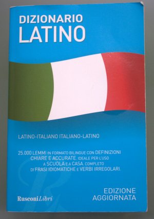 Dizionario Latino-Italiano, Italiano-Latino