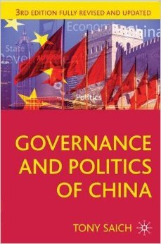 Governance and Politics of China - Saich, Tony