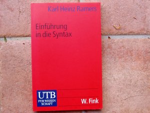 Einführung in die Syntax - Ramers, Karl H