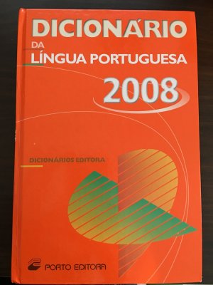 Dicionário da Língua Portuguesa 2008 - Porto Editora