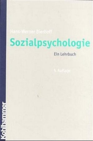 Bildtext: Sozialpsychologie von Bierhoff, Hans W