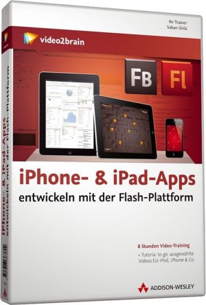 iPhone- & iPad-Apps entwickeln mit Flash - Videotraining (PC+MAC+Linux) Windows XP / Windows Vista / Windows 7 - iPhone- & iPad-Apps entwickeln mit Flash - Videotraining (PC+MAC+Linux) Windows XP / Windows Vista / Windows 7