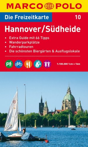 MARCO POLO Freizeitkarte Blatt 10 Hannover, Suedheide 1:100 000