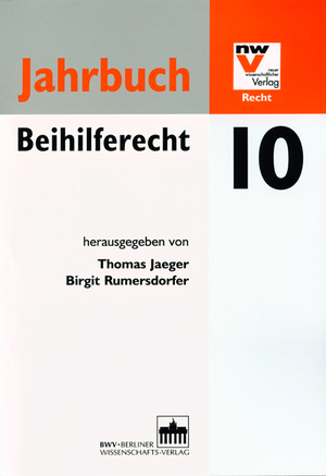 Jahrbuch Beihilferecht 2010 - Jaeger, Thomas Rumersdorfer, Birgit