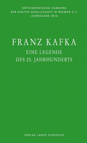 Bildtext: Franz Kafka - Eine Legende des 20. Jahrhunderts von Heimböckel, Dieter; Valk, Thorsten; Auerochs, Bernd; Hamacher, Bernd