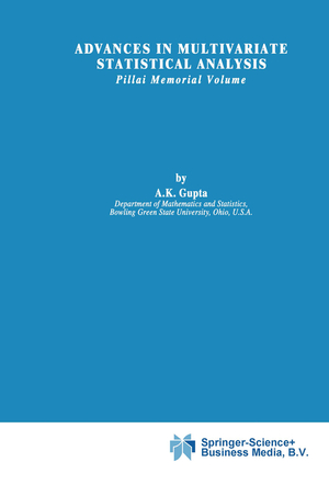 Advances in Multivariate Statistical Analysis - Gupta, A.K. (Hrsg.)