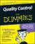 Quality Control for Dummies - Larry Webber Michael Wallace