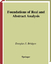 Foundations of Real and Abstract Analysis - Bridges, Douglas S.