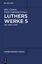 Martin Luther: Luthers Werke in Auswahl / Der junge Luther - Vogelsang, Erich