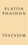 Phaidon: Griechisch und deutsch (Sammlung Tusculum) Dirlmeier, Franz und Platon - Platon