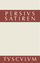 Satiren | Lateinisch - deutsch | Persius | Buch | Sammlung Tusculum | HC gerader Rücken kaschiert | 160 S. | Deutsch | 2014 | de Gruyter, Walter, GmbH | EAN 9783110361117 - Persius