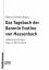 Das Tagebuch der Baronin Eveline von Massenbach. BonD: Hofdame der Königin Olga von Württemberg - Herausgeber Uhland, Robert