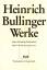 Heinrich Bullinger: Werke, Abt. 2: Briefwechsel, Bd. 7: Briefe des Jahres 1537. - Bullinger, Heinrich