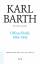Karl Barth Gesamtausgabe: Abt. V: Offene Briefe 1935-1942 - Koch, Diether and Barth, Karl