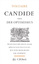 Candide - oder Der Optimismus - Voltaire