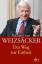 Der Weg zur Einheit - Weizsäcker, Richard von