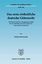 Das erste einheitliche deutsche Güterrecht. - Der Entwurf der Verwaltungsgemeinschaft für das BGB 1900 und seine Diskussion in der Rechtswissenschaft. - Stierstorfer, Sabine