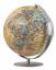 ROYAL Globus, Fuß und Meridian Edelstahl / Columbus Globen .