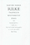 Tagebuch Westerwede und Paris. 1902 - Rilke, Rainer Maria