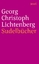 Sudelbücher - Georg Christoph, Lichtenberg