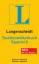 Langenscheidt Taschenwörterbuch Spanisch - Auflage 2011 - Spanisch - Deutsch / Deutsch - Spanisch - Langenscheidt Redaktion
