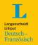 Langenscheidt Lilliput Deutsch-Französisch - im Mini-Format: Deutsch-Französisch