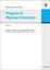 Progress in Physical Chemistry - Volume 1 - Baumgärtel, Helmut (Hrsg.)