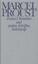 Werke. Frankfurter Ausgabe: Werke I. Band 3: Essays, Chroniken und andere Schriften - Proust, Marcel