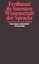 Wissenschaft der Sprache | Neue Texte aus dem Nachlaß | Ferdinand de Saussure | Taschenbuch | suhrkamp taschenbücher wissenschaft | 208 S. | Deutsch | 2003 | Suhrkamp | EAN 9783518292778 - Saussure, Ferdinand de