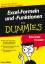 Excel-Formeln und -Funktionen für Dummies - Ken Bluttman,Peter G. Aitken