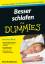 Besser schlafen für Dummies - Hirshkowitz, Max
