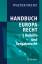 Handbuch Europarecht: Band 3: Beihilfe- und Vergaberecht - Frenz, Walter