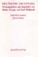 Deutsche Dichtung Band 1 (Deutsche Dichtung, Bd. 1) - Jean Paul - George, Stefan; Wolfskehl, Karl