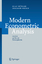 Modern Econometric Analysis - Huebler, Olaf Frohn, Joachim