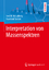Interpretation von Massenspektren | Fred W. Mclafferty (u. a.) | Taschenbuch | Paperback | xix | Deutsch | 2013 | Springer-Verlag GmbH | EAN 9783642398483 - Mclafferty, Fred W.