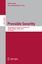 Provable Security / 7th International Conference, ProvSec 2013, Melaka, Malaysia, October 23-25, 2013, Proceedings / Reza Reyhanitabar (u. a.) / Taschenbuch / Security and Cryptology / Paperback - Reyhanitabar, Reza