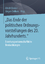 »Das Ende der politischen Ordnungsvorstellungen des 20. Jahrhunderts.