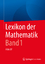 Lexikon der Mathematik: Band 1 - A bis Eif - Walz, Guido