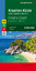 Kroatien Küste, Istrien - Dalmatien - Dubrovnik, Autokarte 1:200.000 (freytag & berndt Auto + Freizeitkarten) - FreytagBerndt und Artaria KG