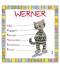 Namenskalender Werner - Immerwährender Kalender