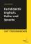 Fachdidaktik Englisch: Kultur und Sprache - Volkmann, Laurenz