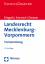 Landesrecht Mecklenburg-Vorpommern Textsammlung, Rechtsstand: 1. März 2010 - Erbguth, Wilfried, Joachim Kronisch  und Thomas Darsow