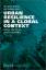 Urban Resilience in a Global Context - Urban Resilience in a Global Context