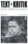 Bertolt Brecht I - Arnold, Heinz Ludwig