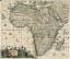 Historische Landkarte: Afrika 1698 (Plano-Reprint) - Danckert, Justus